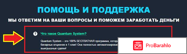 Quantum system отрицательные отзывы