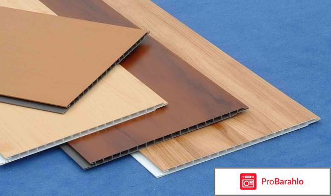 Крепление ПВХ-панелей на стены с помощью скотча 