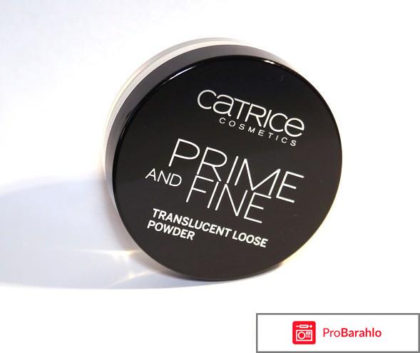 Рассыпчатая пудра Prime And Fine Translucent Loose Powder отрицательные отзывы