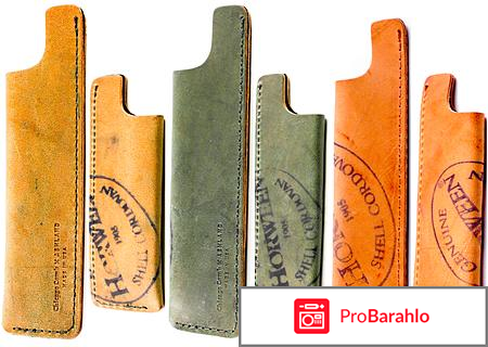 Расчески Чехол Ashland Leather № 2/4. Вишневый Chicago Comb Co. реальные отзывы