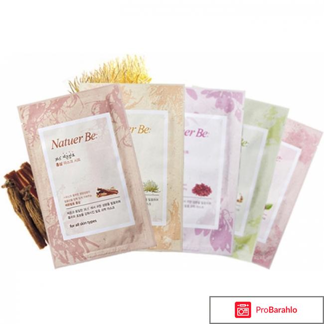 Тканевая маска Natuer Be 36.5 Red Ginseng Mask Sheet Enprani отрицательные отзывы