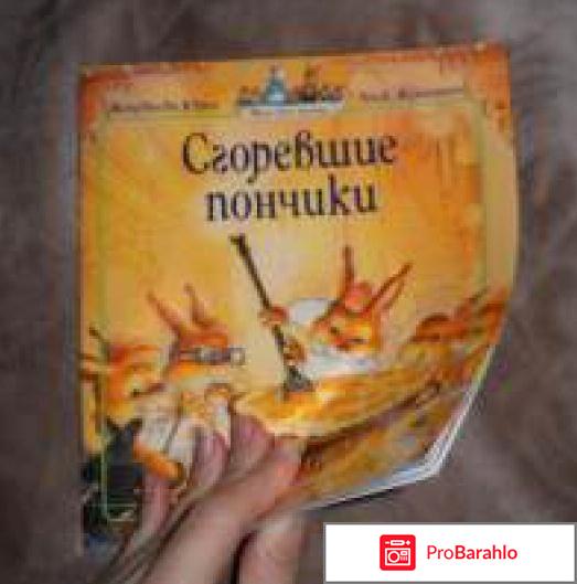 Книга  Сгоревшие пончики 