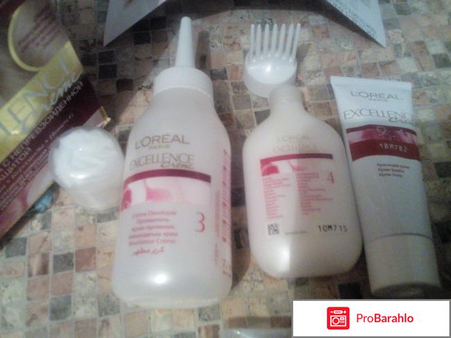 Крем-краска Loreal Excellence creme отрицательные отзывы