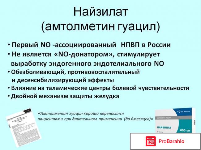 Найзилат инструкция по применению цена отзывы отрицательные отзывы
