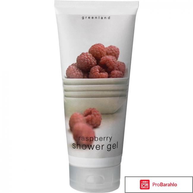 Гель для душа Fruit Extracts Shower Gel. Raspberry GreenLand 