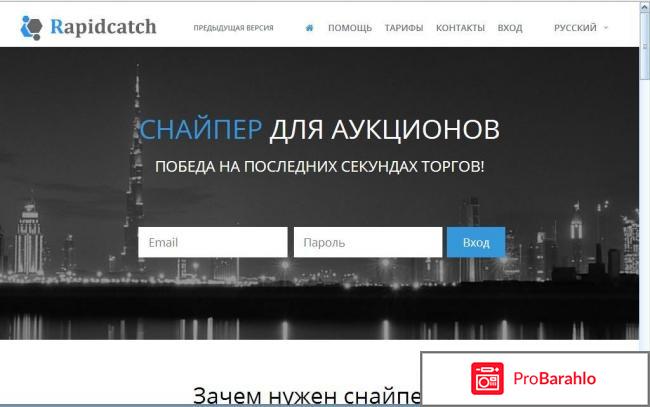 Rapidcatch - снайпер для аукционов 