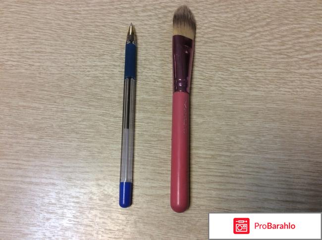 Профессиональная кисть для макияжа(для тональной основы) Китай)) отзыв+фото отрицательные отзывы