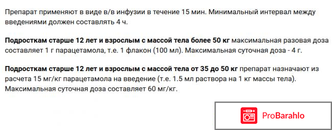 Перфалган фото