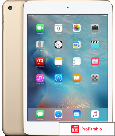 Apple iPad mini 4 Wi-Fi 128GB, Gold отрицательные отзывы
