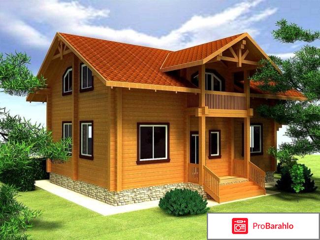 Дом из клееного бруса 