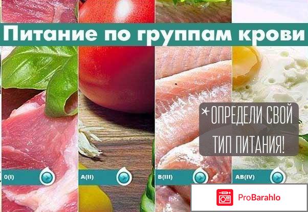 Питание по группе крови 