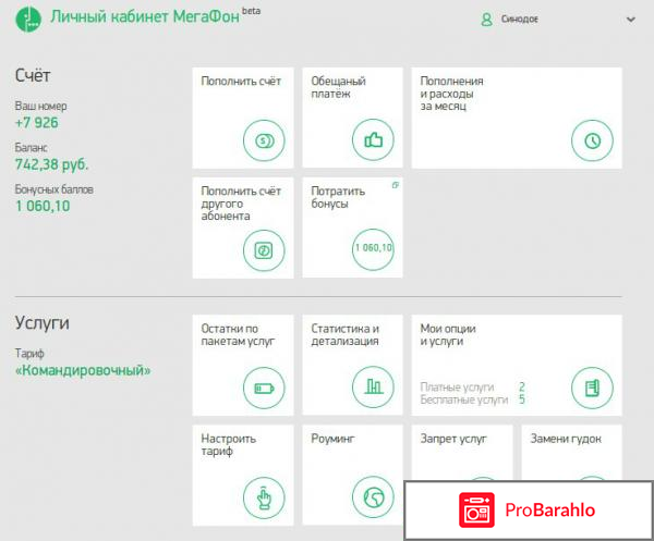 Как зайти в личный кабинет абонента `Мегафона` обман