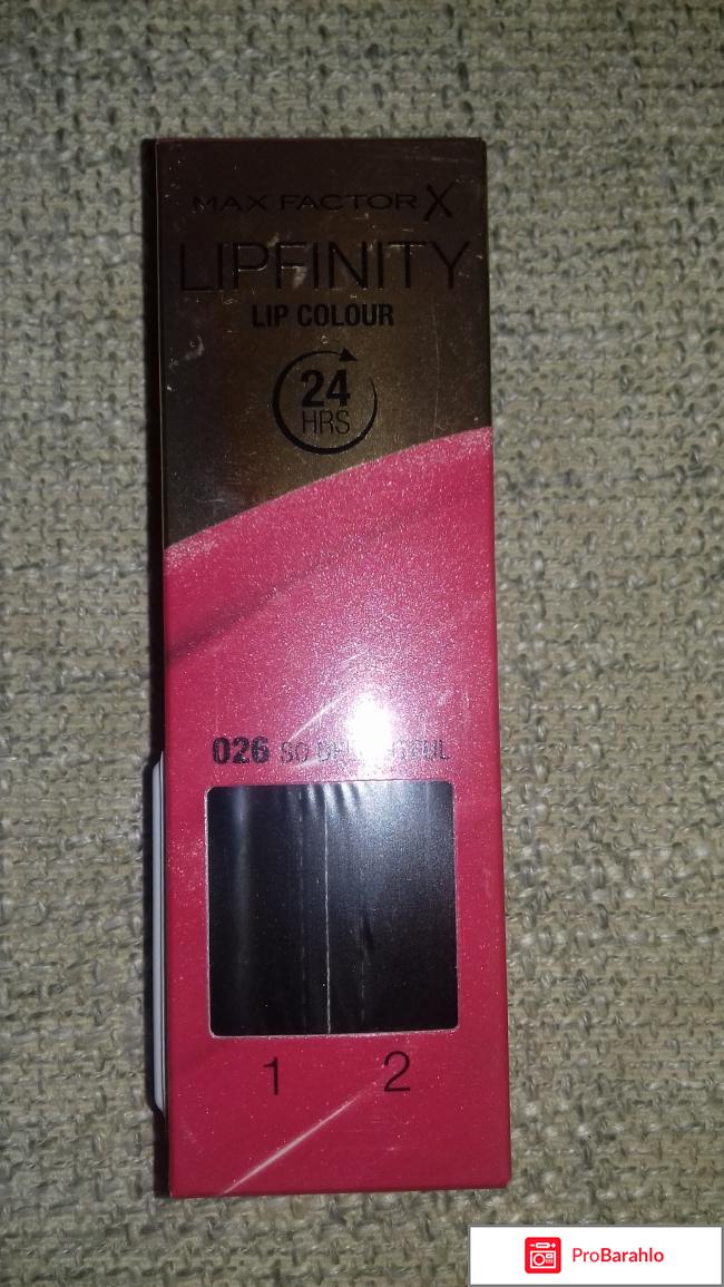 Жидкая помада Lipfinity Max Factor 