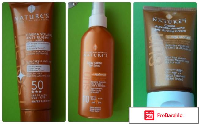 Защита от солнца Спрей от солнца SPF-30 Sun Wellbeing Nature\'s отрицательные отзывы