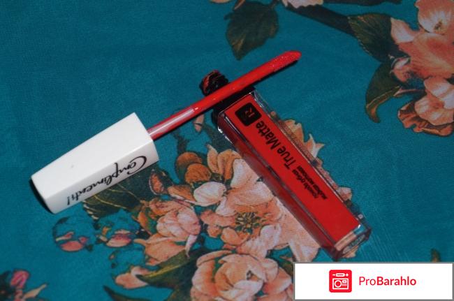 Жидкая матовая помада Relouis Compliment! отрицательные отзывы