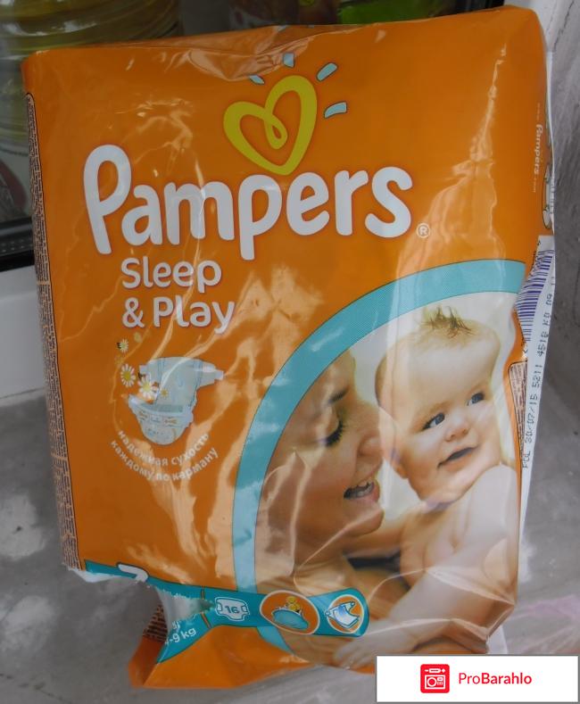 Подгузники Pampers Sleep & Play 