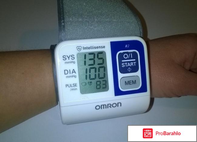 Тонометр Омрон R2 на запястье обман
