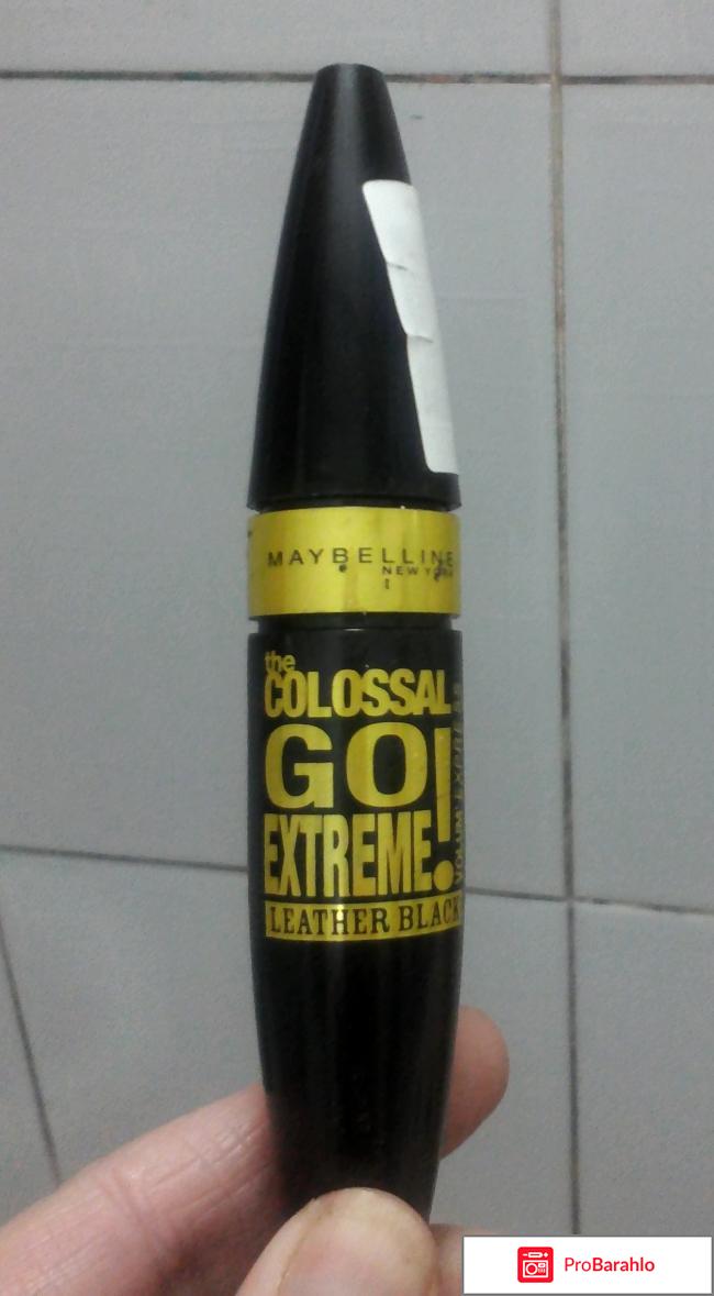 Тушь Maybelline The Colossal Go Extreme Leather Black отрицательные отзывы