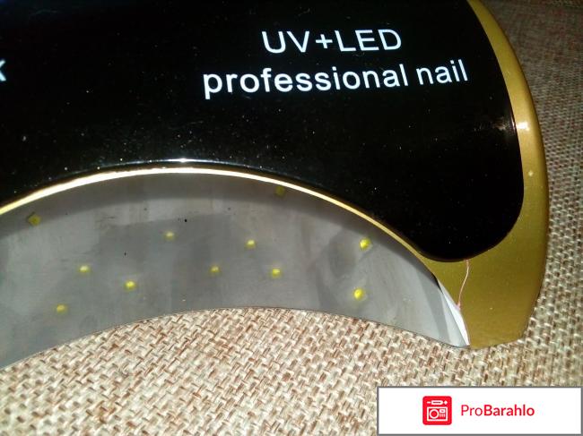 Лампа для полимеризации гель-лака SUN18K 48W реальные отзывы