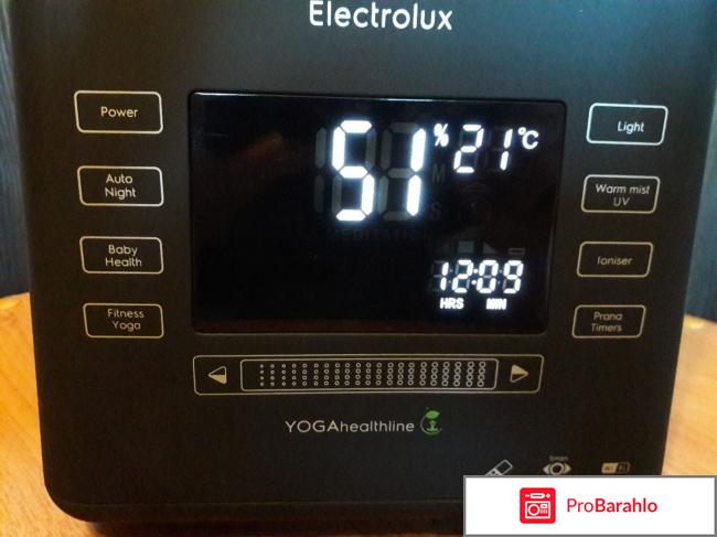 Увлажнитель - ecoBIOCOMPLEX Electrolux EHU-3810D YOGAhealthline отрицательные отзывы