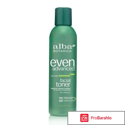 Тоник Even Advanced. Sea Kelp Facial Toner Alba Botanica 