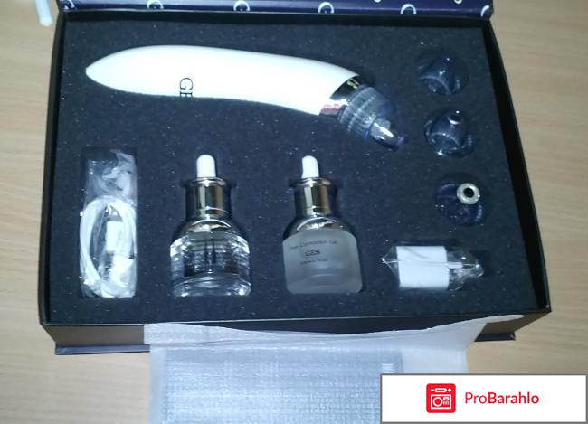 Прибор для вакуумной чистки и дермабразии Elastic Gess 2 в 1 отрицательные отзывы