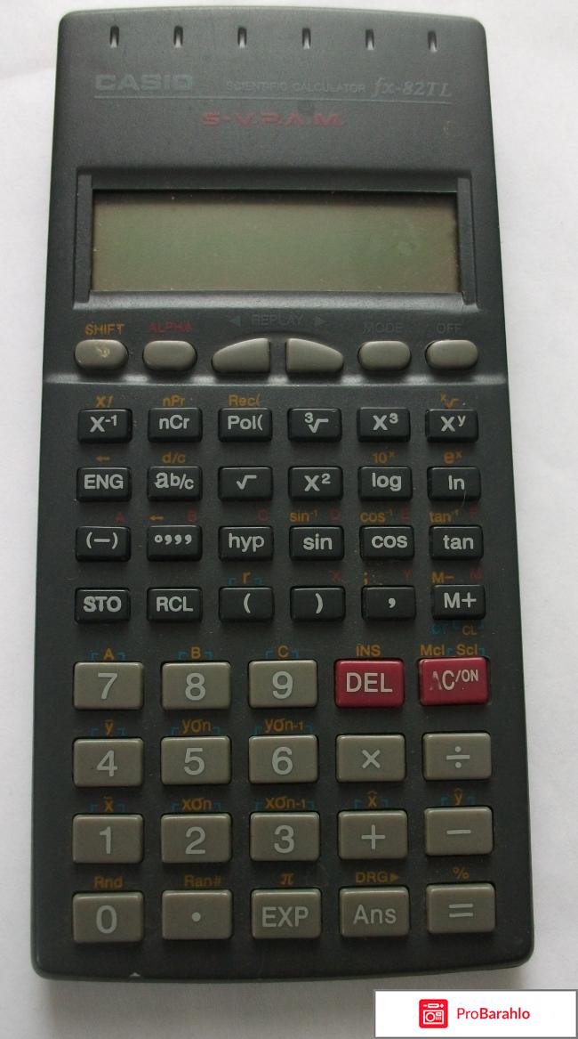Инженерный калькулятор Casio fx-82TL. 