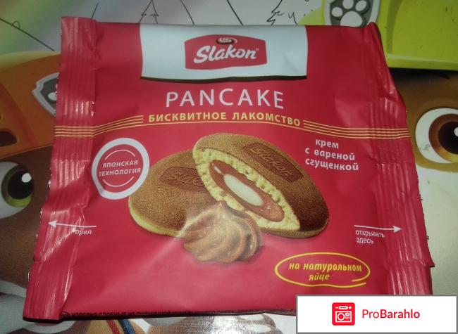 Бисквитное лакомство Slakon Pancake 