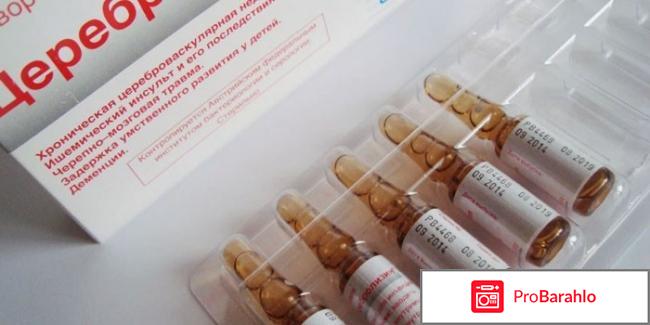 Церебролизин инструкция по применению цена отзывы уколы обман