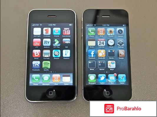 Apple iPhone 3G S отрицательные отзывы