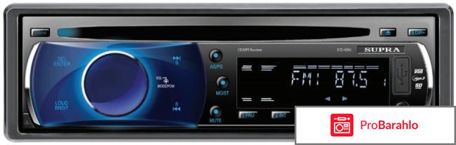 Supra SCD-400U, Black автомагнитола CD/MP3 отрицательные отзывы