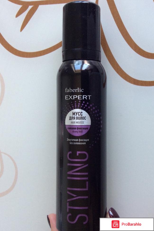 Мусс для волос сильной фиксации Faberlic 