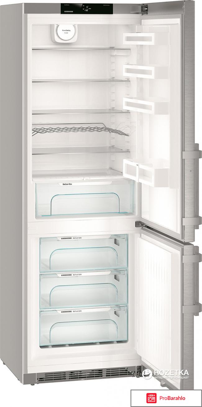 Двухкамерный холодильник Liebherr CNef 5715 