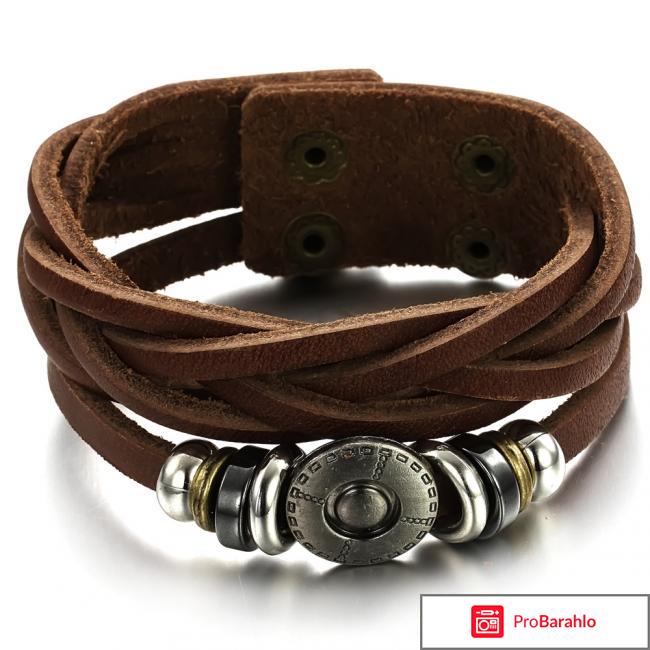 Leather bracelet
