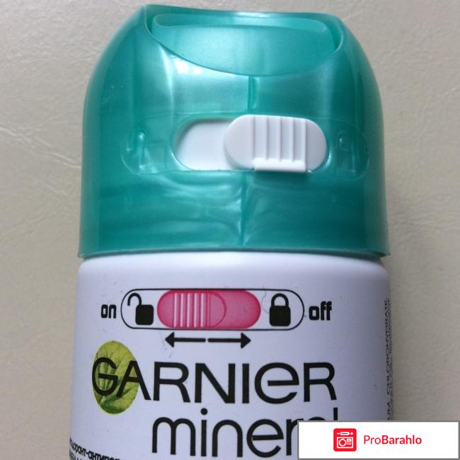 Дезодорант-антиперспирант спрей для тела Garnier mineral Активный контроль отзывы владельцев