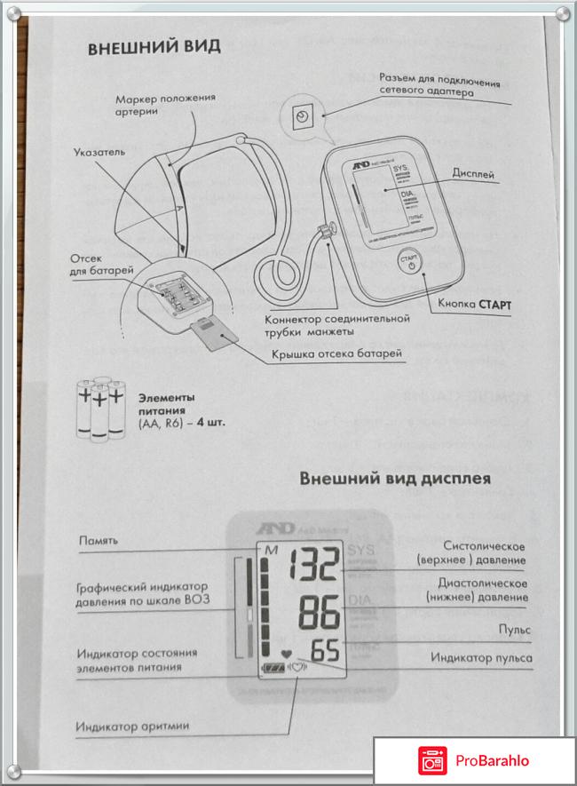 Автоматический тонометр A&D UA-888  фото