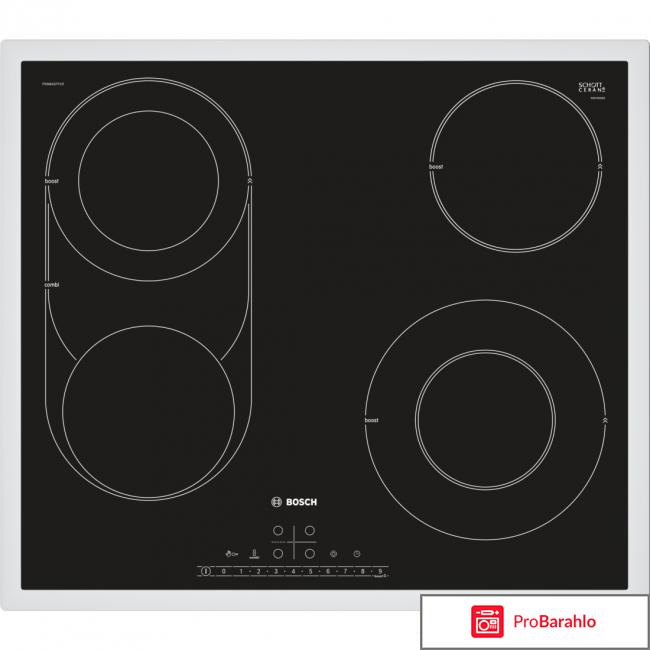 Bosch PKM642FP1R, Black варочная панель встраиваемая 