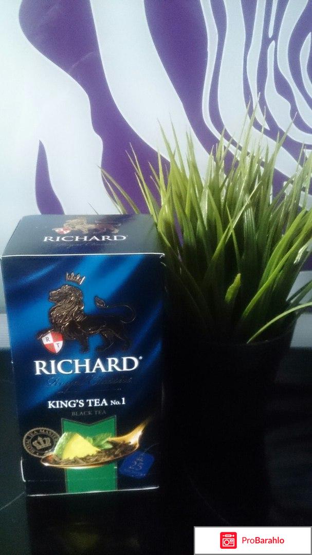 RICHARD King Tea №1 черный чай пакетированный 