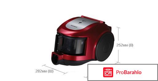 Пылесос с циклонным фильтром Samsung SC6573 отрицательные отзывы