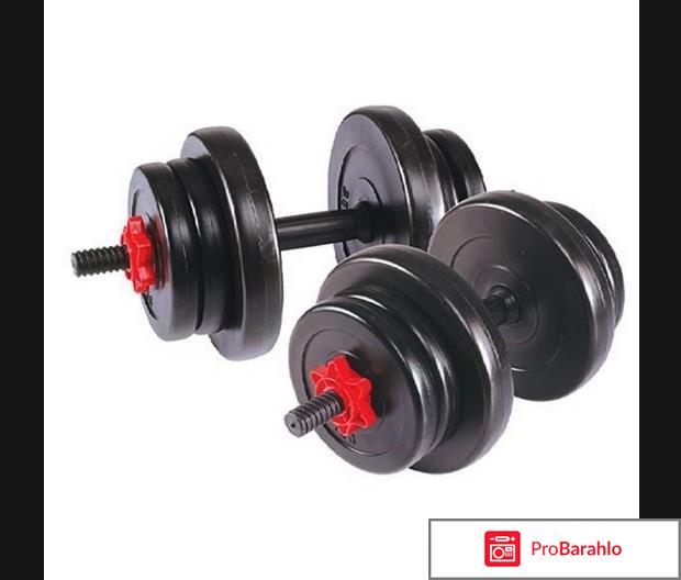 Гантель сборная Lite Weights 20 кг (10кг х 2шт) обман