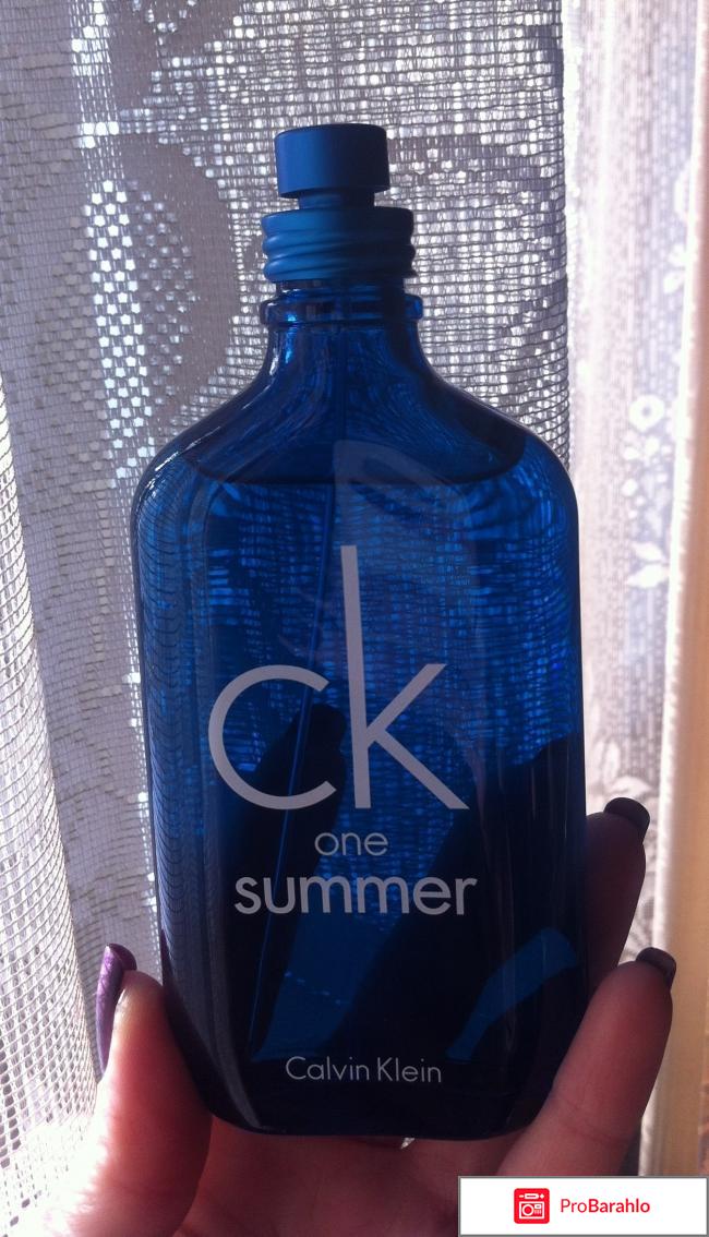 Туалетная вода Calvin Klein One Summer унисекс обман