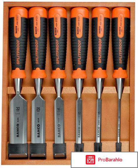 Набор стамесок BAHCO 434-S6-EUR Profi - ergo отрицательные отзывы