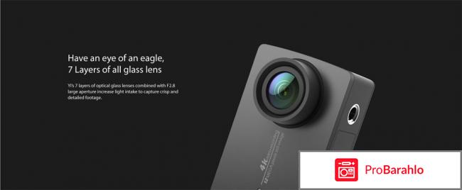 Xiaomi YI 4K Travel Edition, Black экшн-камера обман