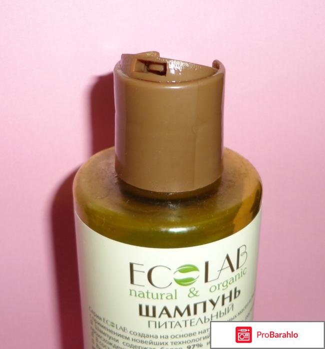 Шампунь Ecolab Питательный для слабых и секущихся волоc отрицательные отзывы