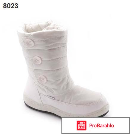 Сапоги дутики «Черника» 