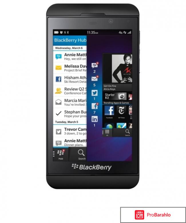 Blackberry z10 обман