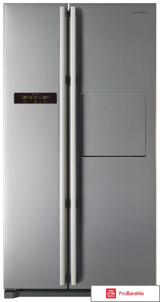 Холодильник Side by Side Ginzzu NFK-455 нерж сталь обман