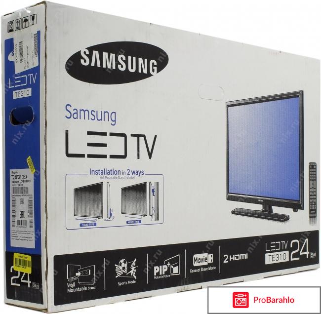 Led телевизор samsung t24e310ex отзывы 