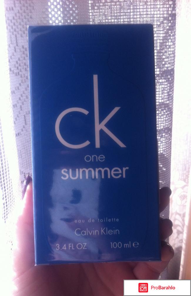 Туалетная вода Calvin Klein One Summer унисекс 