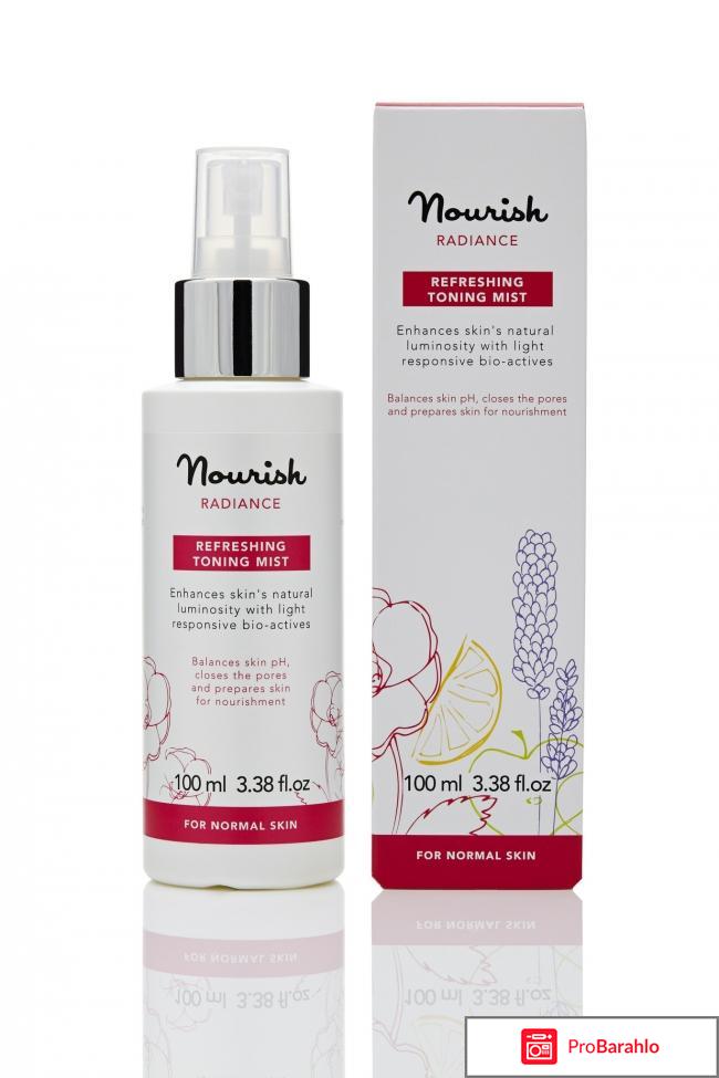 Спрей Radiance Refreshing Toning Mist Nourish отрицательные отзывы
